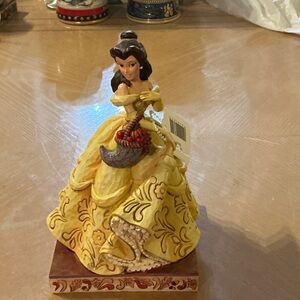 Disney / Jim Shore rare Belle Yellow and Brown Sculpture